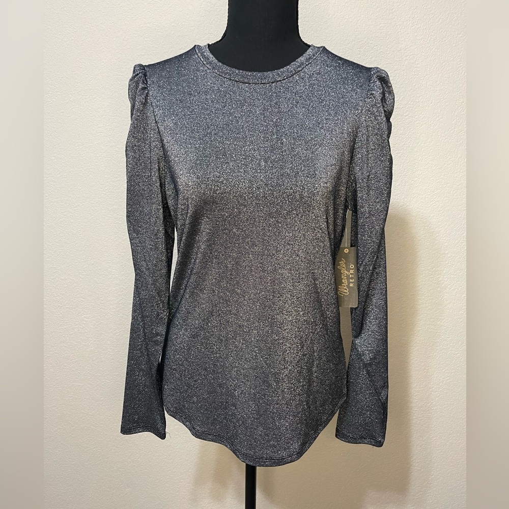 NWT Wrangler Retro shimmer top, size S